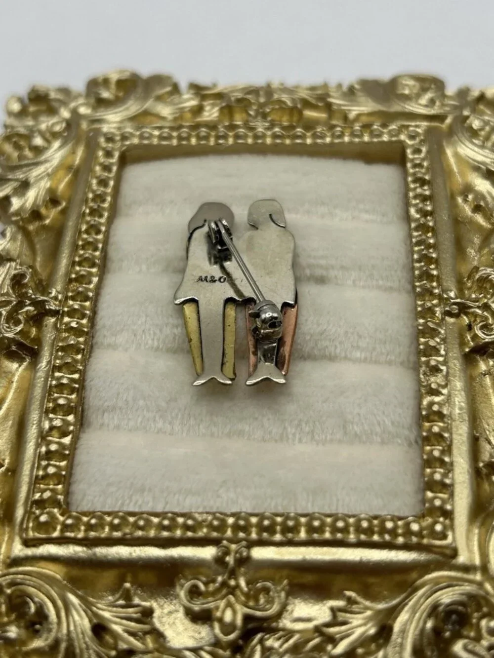 Far Fetched My 2 Beautiful Sisters  Tac Pin Friends Mima & Oly Mixed Metals